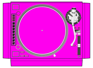 Reloop RP 8000 Skin Einfarbig